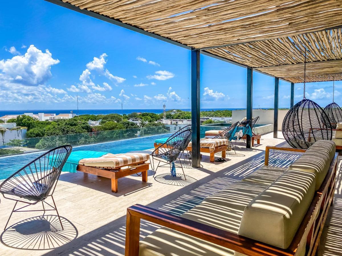 Big At Kaab By The With Roof Pool, Sauna And Jacuzzi Near Paseo Del Carmen Mall Apartment Playa del Carmen